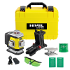 Nivel System CL4G - laser krzyżowy zielony 4 × 360° 4D Bluetooth